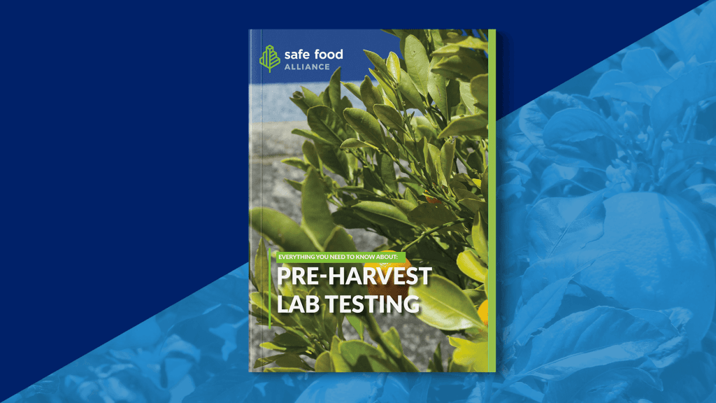 lab testing guide for pre-harvest